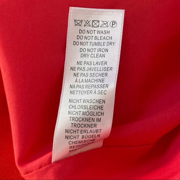 Aidan by Aidan Mattox Red Peplum Cocktail Dress - Picture 9 of 9